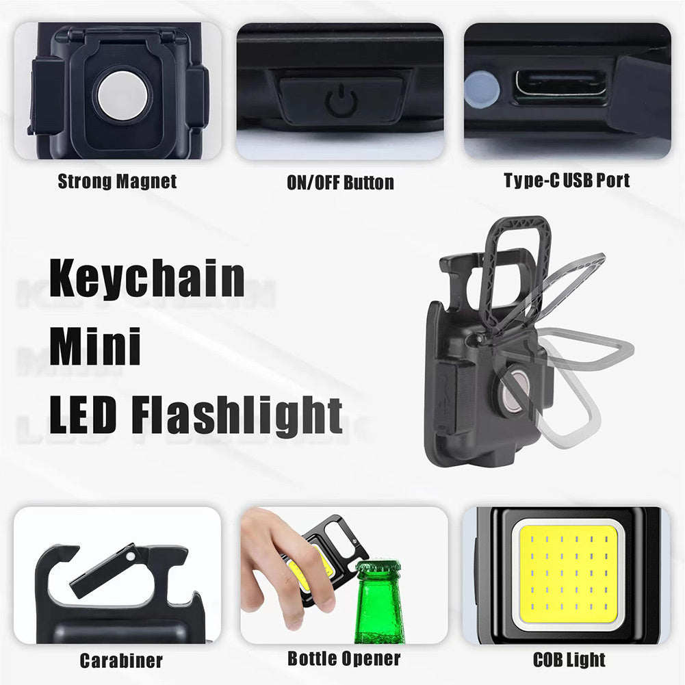 Mini COB Keychain Light