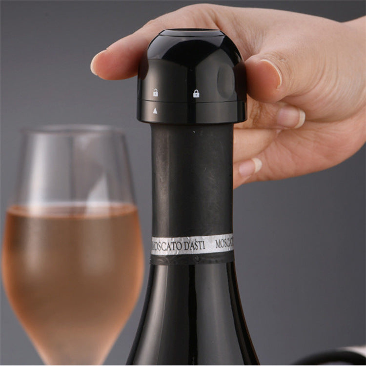 Silicone Sealed Vacuum Red Wine Bottle Stopper