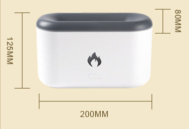 Flame Aroma Diffuser Usb Humidifier Household