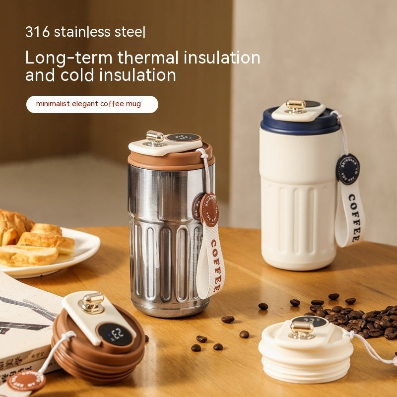 Smart Thermal Bottle Portable Coffee Mug