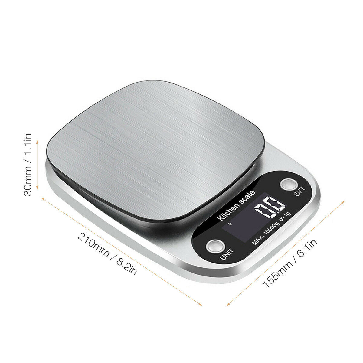 Digital Kitchen Food Diet Scale, MultifunctionStainless Steel Scale