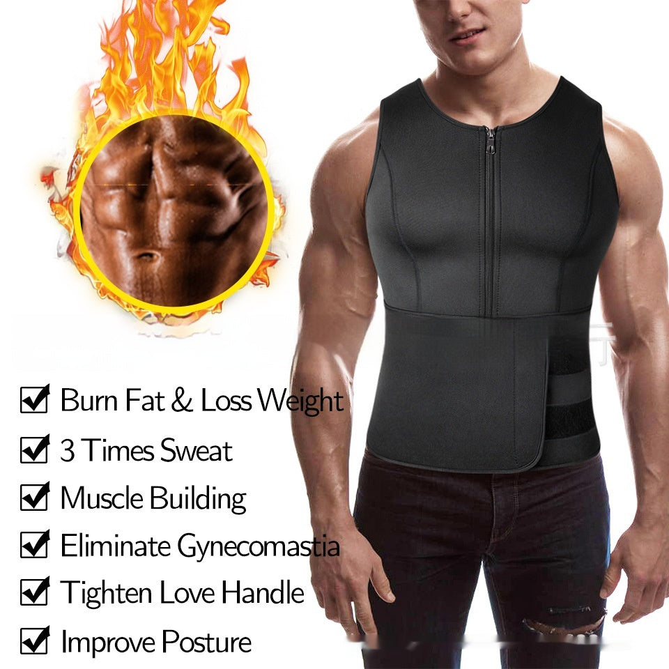 Men's Body Shapers Sauna Sweat