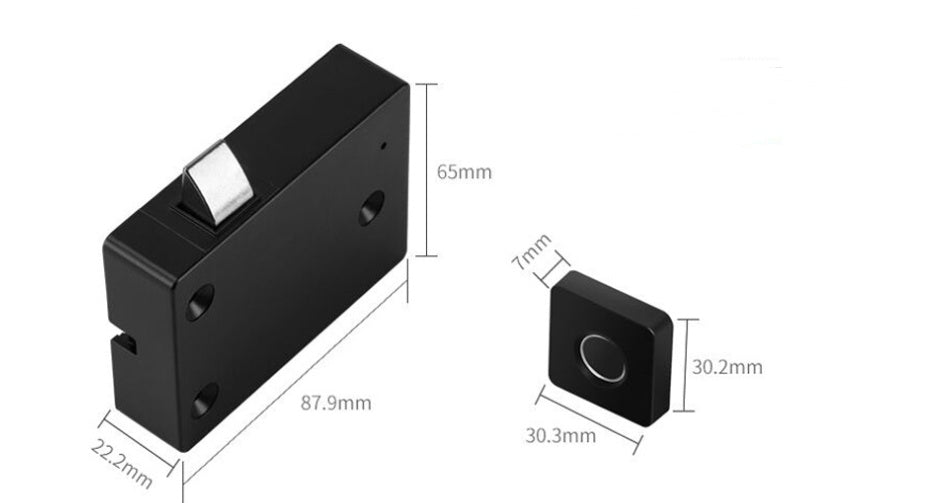 Intelligent Eletric Fingerprint Cabinet Drawer Lock