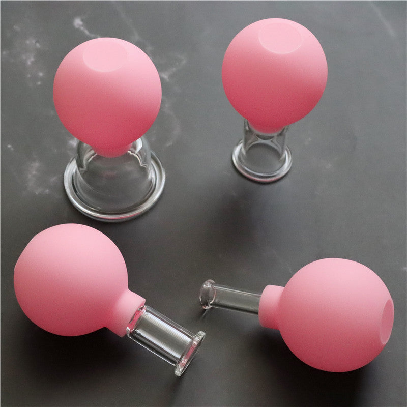 Massage Face Cupping Ball Vacuum Glass Cupping Walking Cup