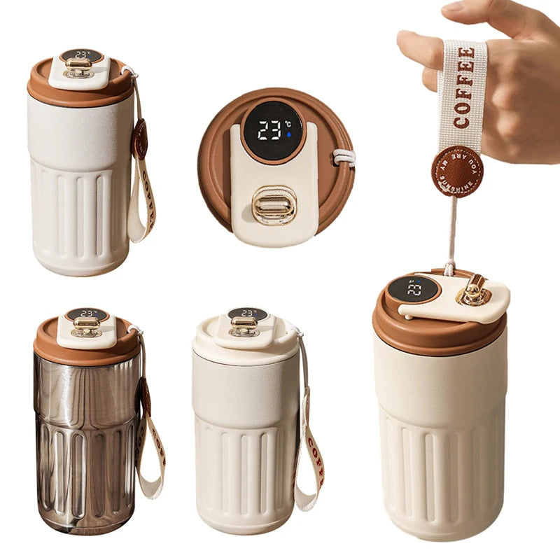 Smart Thermal Bottle Portable Coffee Mug