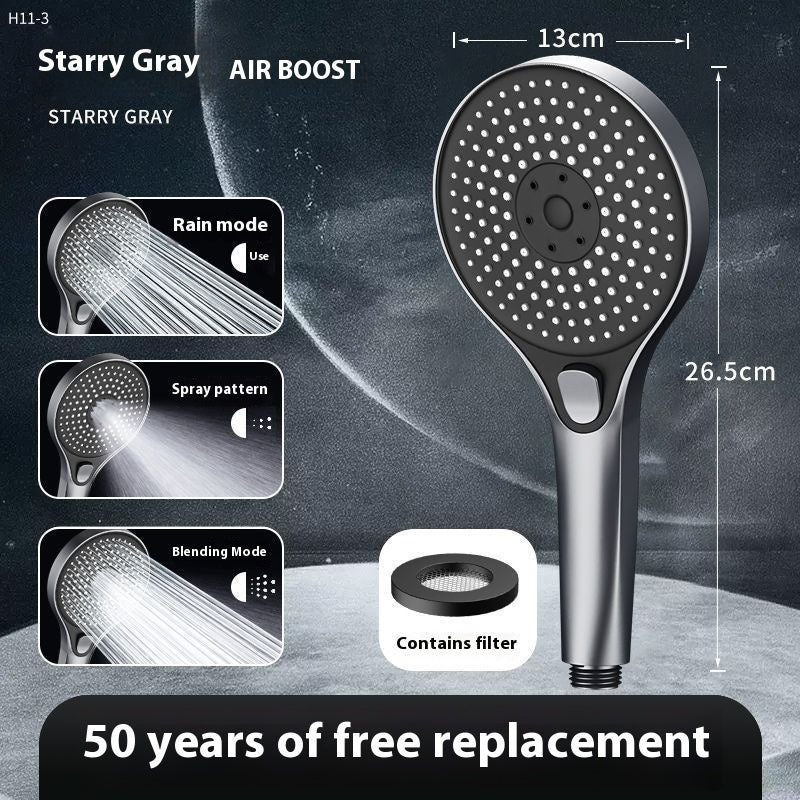 Supercharged Shower Head