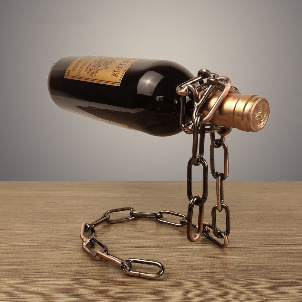 Wine Rack Metal Chain Bracket