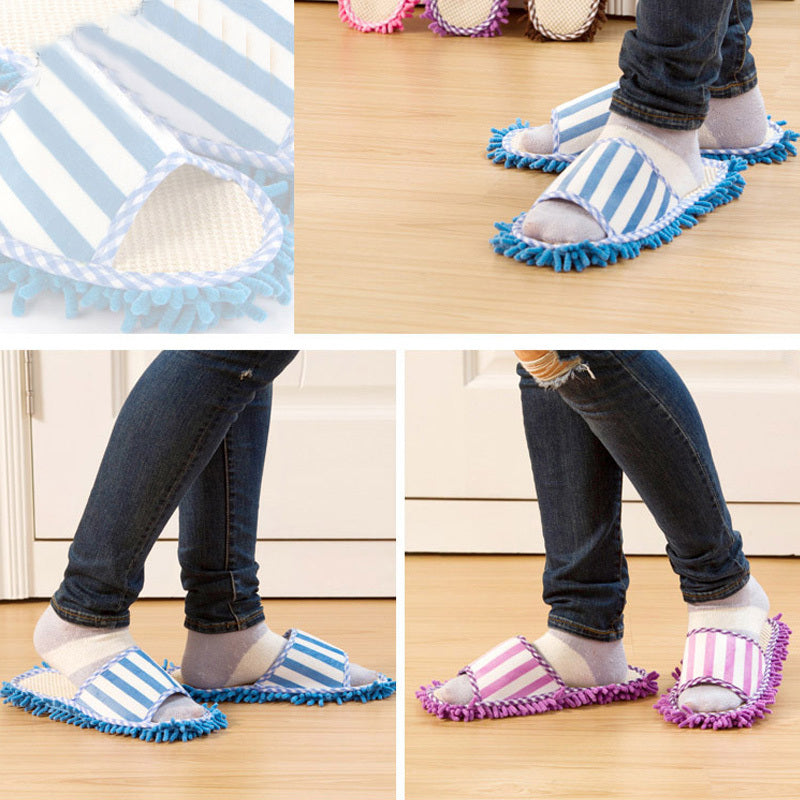 Lazy mopping slippers