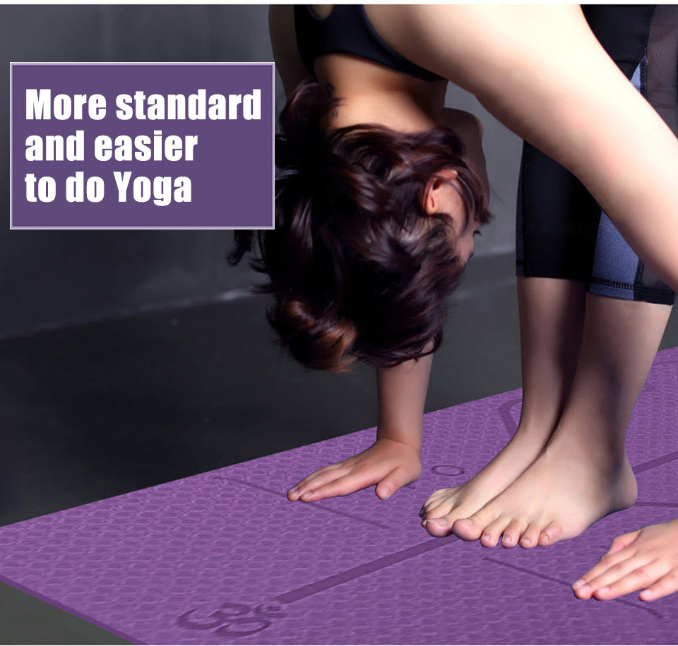 Non Slip TPE Yoga Mat