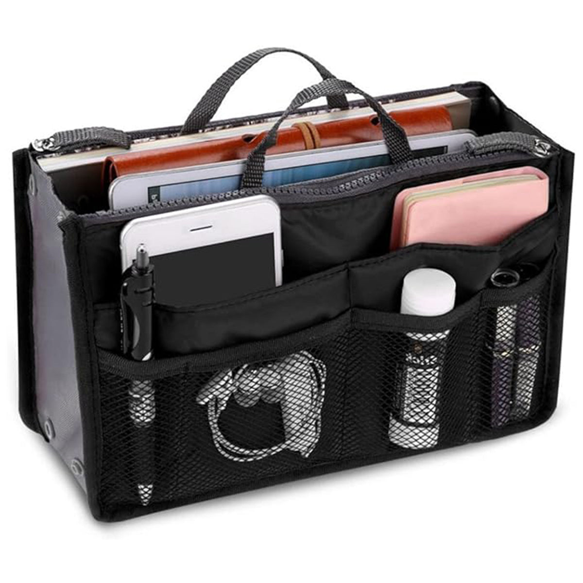 Handbag Organizer Insert with 13 Pockets for Easy Storage