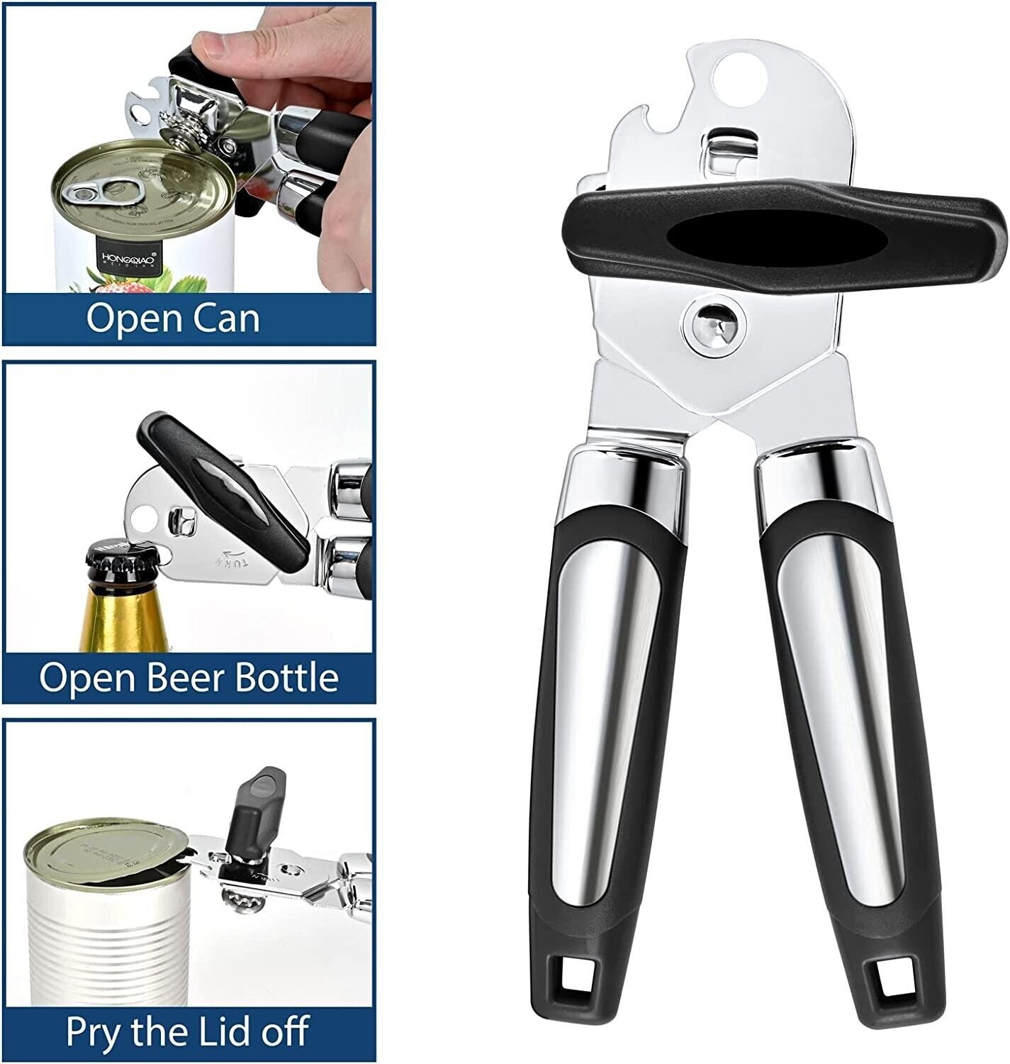 Manual Can Opener Smooth Edge