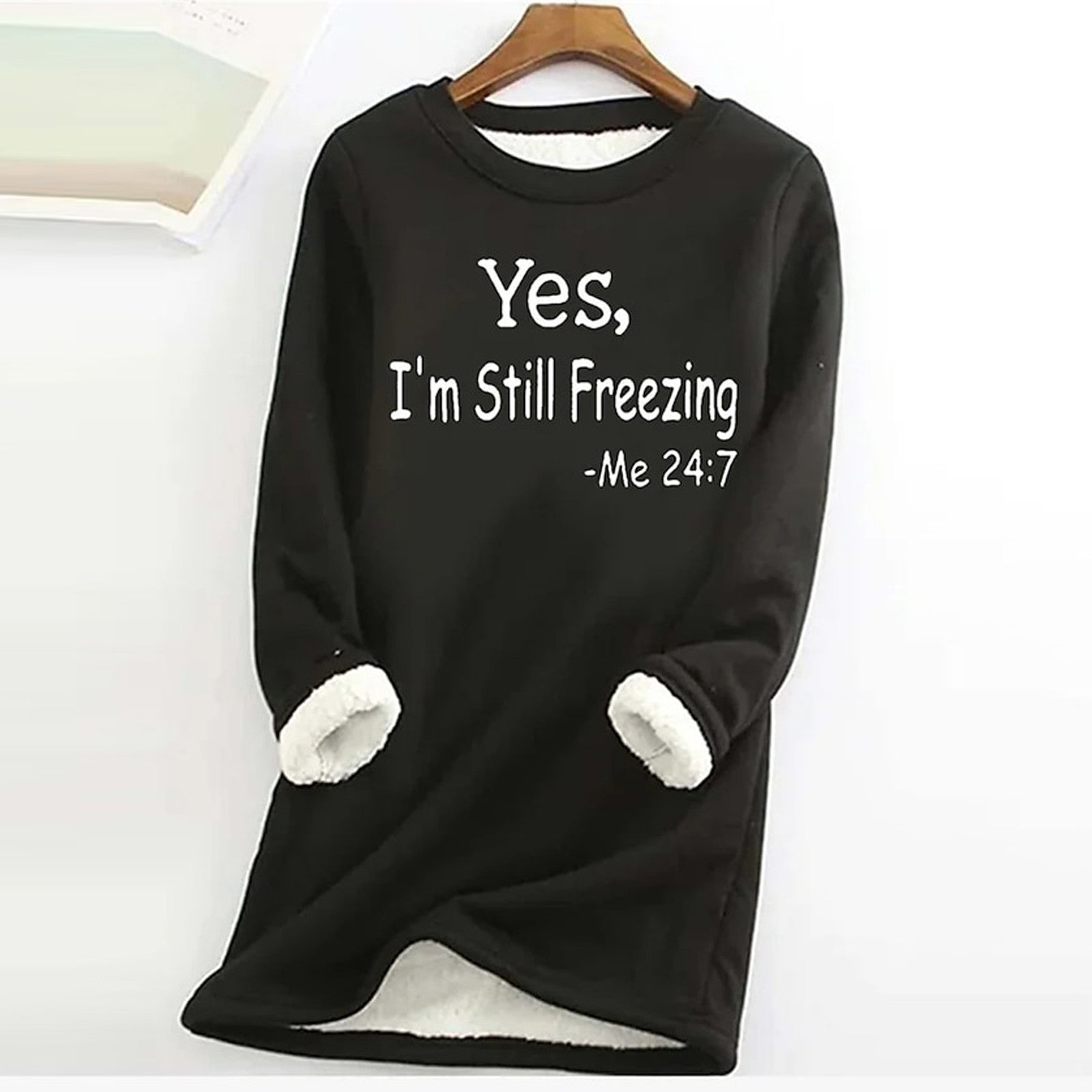 Thickened Plus Size Slim-fit Letter-printing Shirt