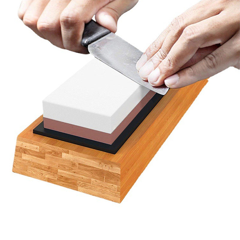 Home Kitchen Whetstone for Knife Sharpening and Tool Care