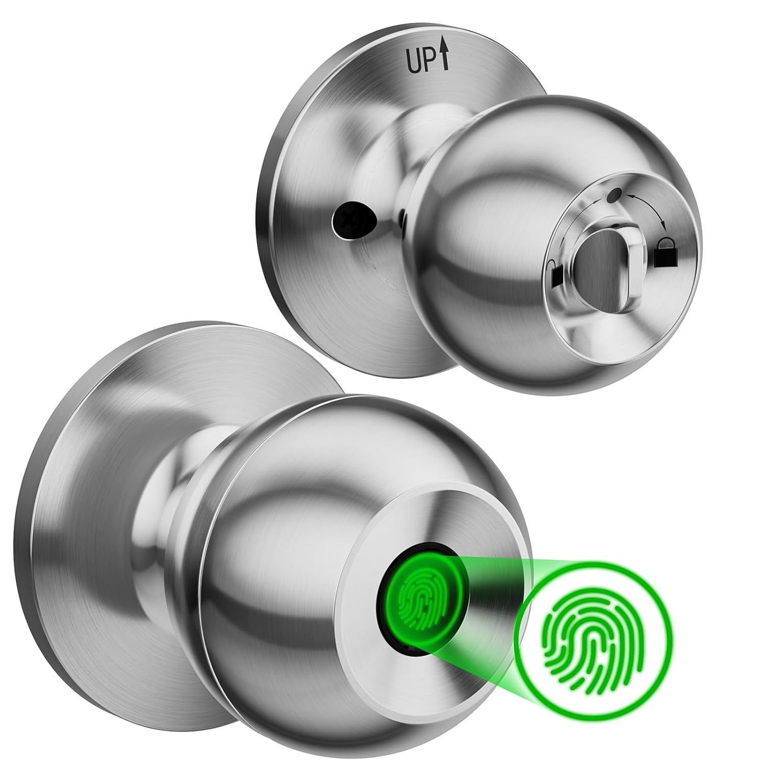 GHome Smart Door Knob Fingerprint Door Lock