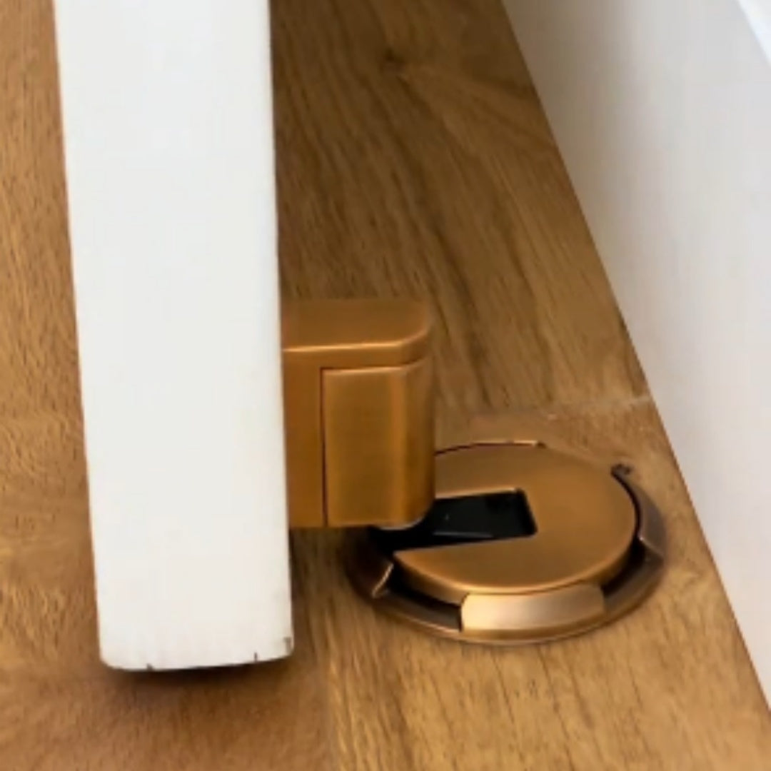 Punch-free Mechanical Door Stopper