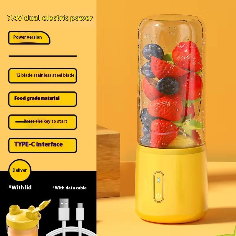 Portable USB Rechargeable Blender for Smoothies & Juices