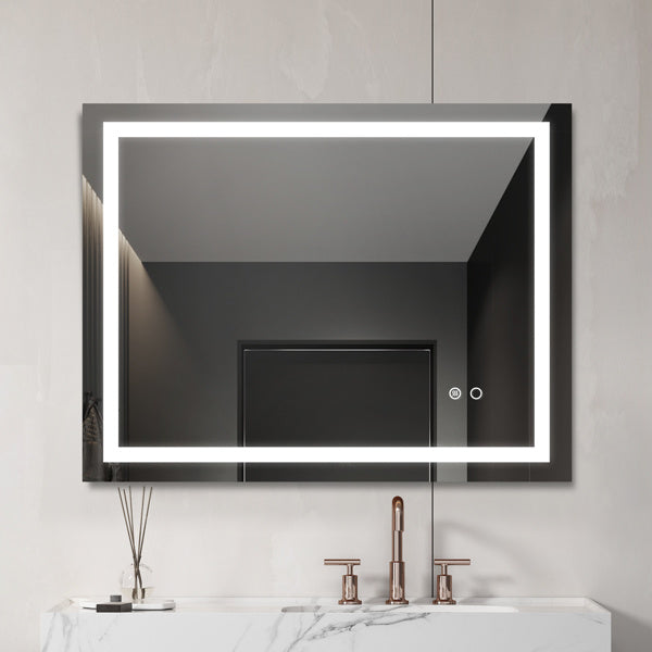 LED Lighting Bathroom Wall Mounted Mirror