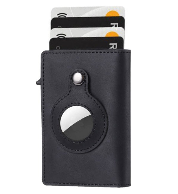 AirTag Wallet Anti Theft Bullet Card Bag